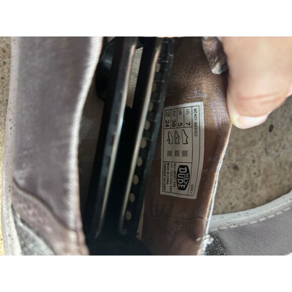 Hey Dude Women’s Wendy Washed Grey Lightweight Loafers Size 7! - Picture 5 of 5